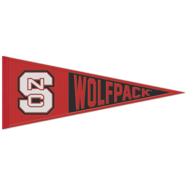 NC State Wolfpack Wool Pennant 13" x 32"