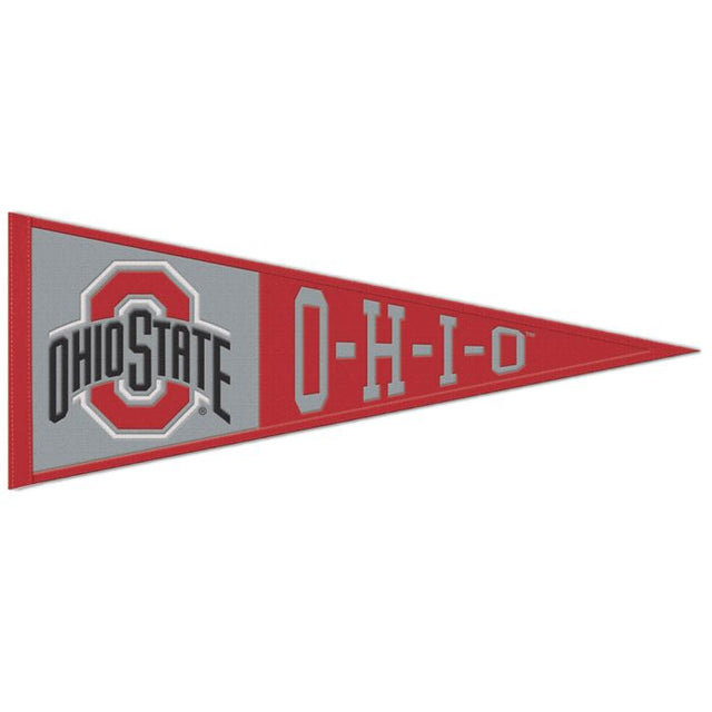 Ohio State Buckeyes Wool Pennant 13" x 32"