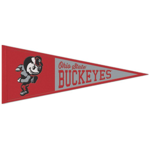 Ohio State Buckeyes Wool Pennant 13" x 32"