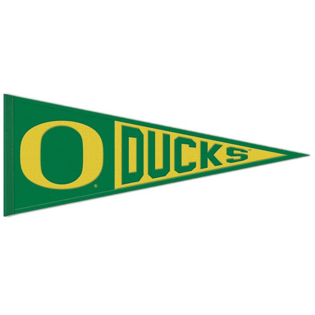 Oregon Ducks PRIMARY Wool Pennant 13" x 32"