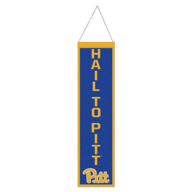 Pittsburgh Panthers Wool Banner 8" x 32"