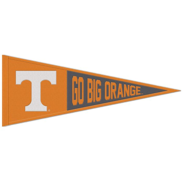 Tennessee Volunteers Slogan Wool Pennant 13" x 32"