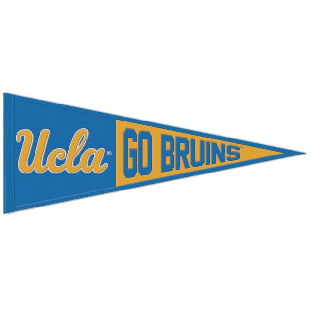 Banderín de lana de los Bruins de UCLA, 13" x 32"