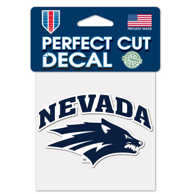 Nevada Wolf Pack Perfect Cut Color Decal 4" x 4"