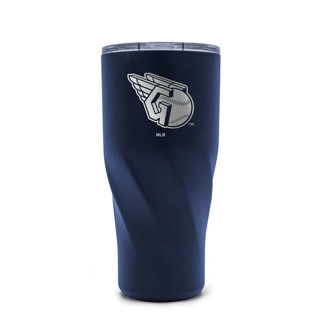 Vaso de 20 oz de acero inoxidable de los Cleveland Guardians de Morgan