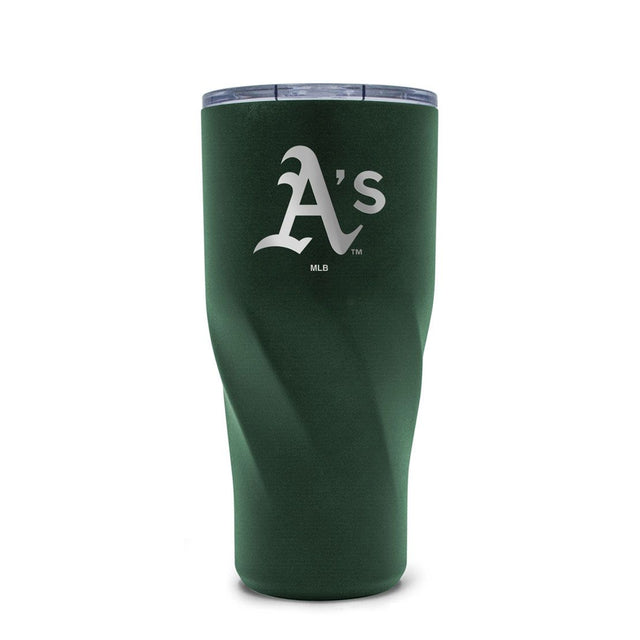 Vaso de acero inoxidable Morgan de 20 oz de Oakland Athletics