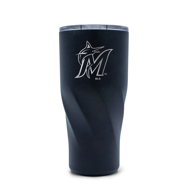 Vaso de acero inoxidable Morgan de 20 oz de los Miami Marlins