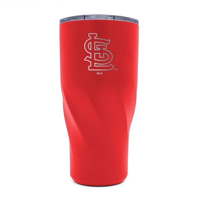 Vaso de 30 oz de acero inoxidable de los St. Louis Cardinals de Morgan