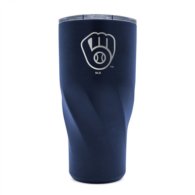 Vaso de acero inoxidable de 30 oz de los Milwaukee Brewers de Morgan