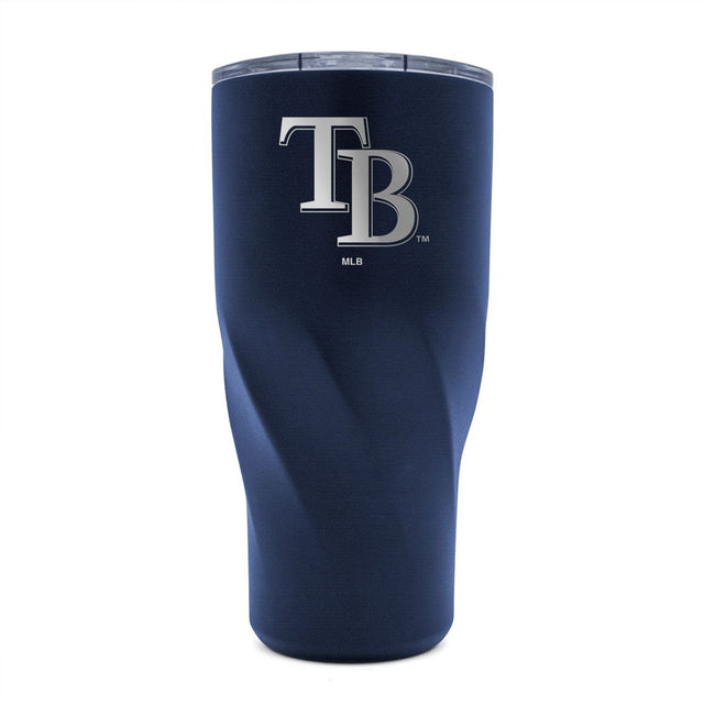 Vaso de 30 oz de acero inoxidable de los Tampa Bay Rays de Morgan