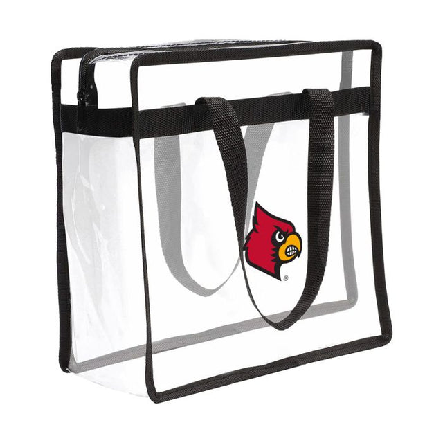 BOLSA DE MANO TRANSPARENTE DE LOS CARDENALES DE LOUISVILLE Bolsa de mano transparente