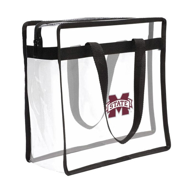 BOLSA DE TELA TRANSPARENTE DE LOS Mississippi State Bulldogs Bolsa de tela transparente