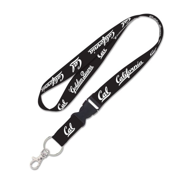 California Golden Bears BLACKOUT Lanyard w/detachable buckle 1"