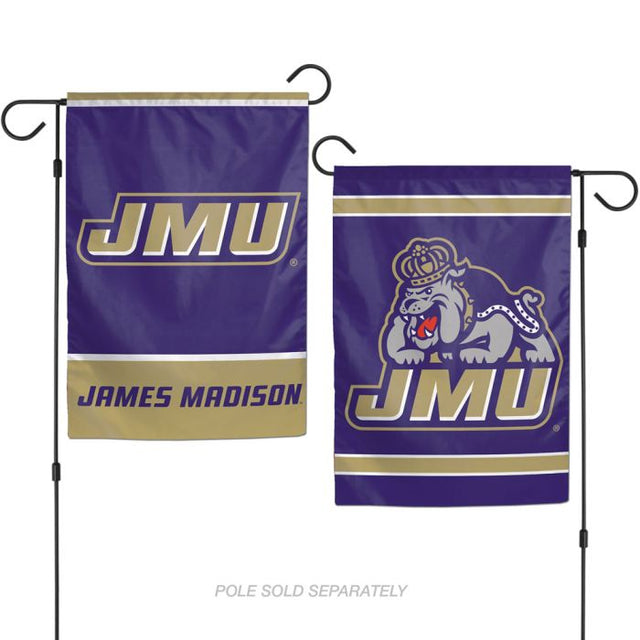 James Madison Dukes Garden Flags 2 sided 12.5" x 18"