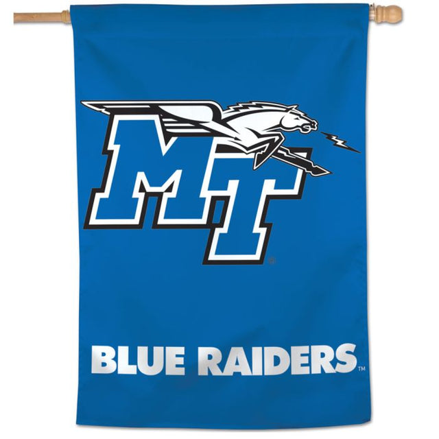 Bandera vertical de los Blue Raiders de Middle Tennessee State de 28" x 40"