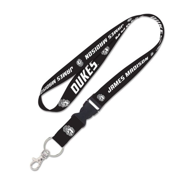 James Madison Dukes BLACKOUT Lanyard w/detachable buckle 1"