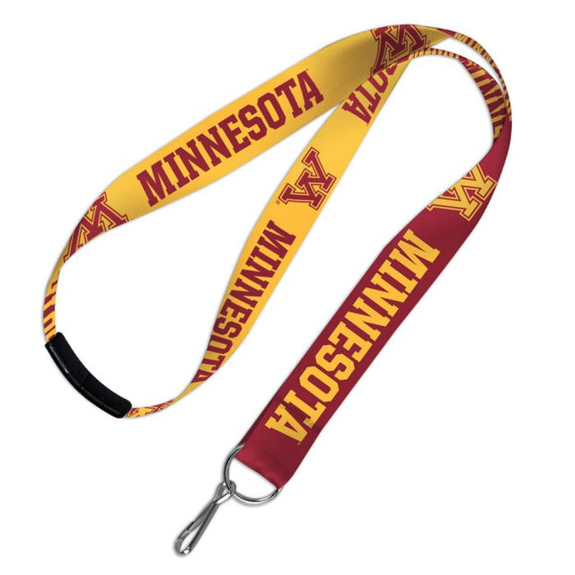 Cordones de los Minnesota Golden Gophers con cierre de seguridad de 1"