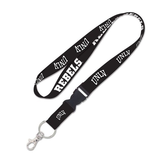 UNLV Rebels BLACKOUT Lanyard w/detachable buckle 1"