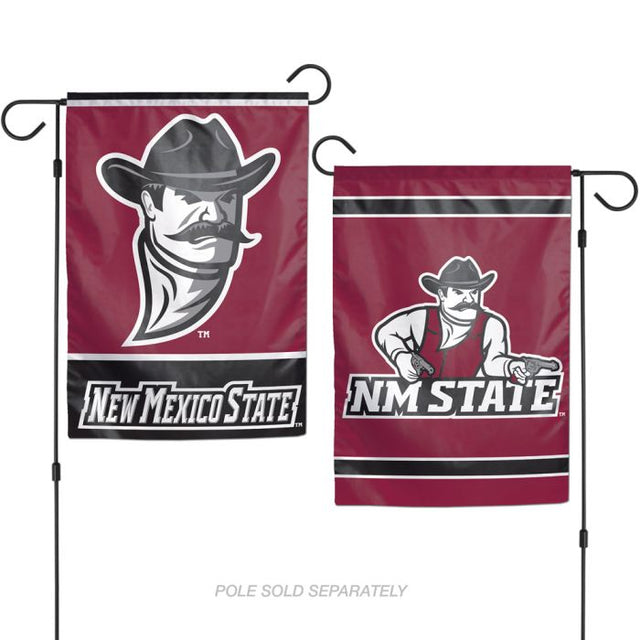 New Mexico State Aggies Garden Flags 2 sided 12.5" x 18"