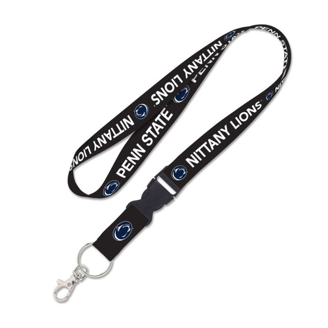 Penn State Nittany Lions BLACKOUT Lanyard w/detachable buckle 1"