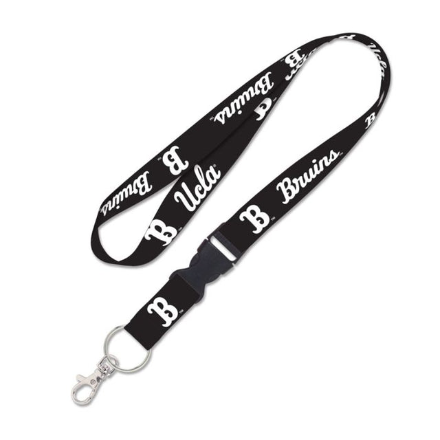 UCLA Bruins BLACKOUT Lanyard w/detachable buckle 1"