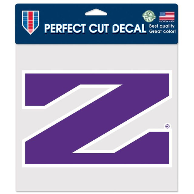 Northwestern Wildcats Perfect Cut Color Decal 8" x 8"