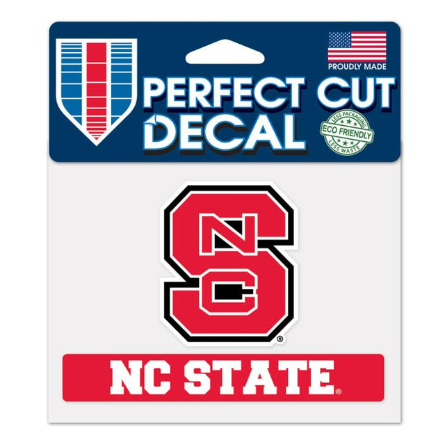 NC State Wolfpack NC State Perfect Cut Color Decal 4.5" x 5.75"