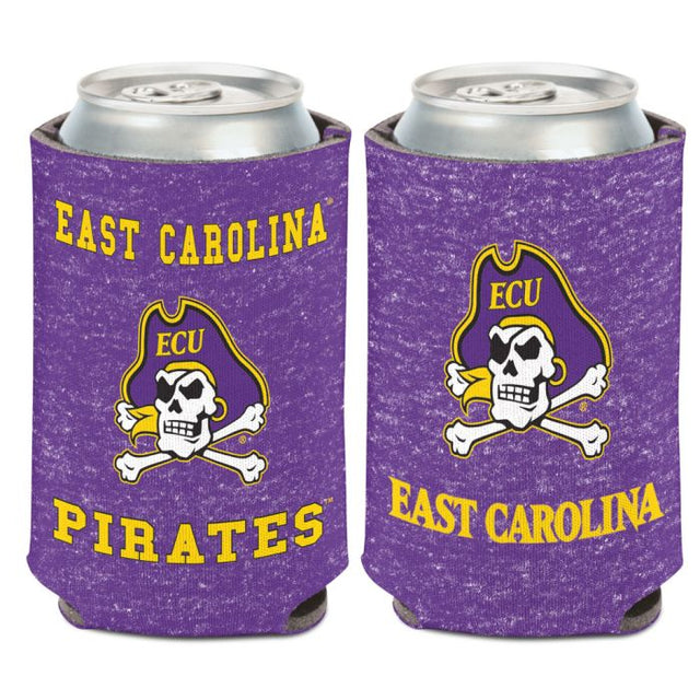 Enfriador de latas de color jaspeado del EQUIPO East Carolina Pirates, 12 oz.