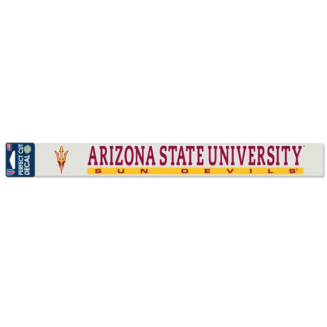 Arizona State Sun Devils Perfect Cut Decals 2" x 17"