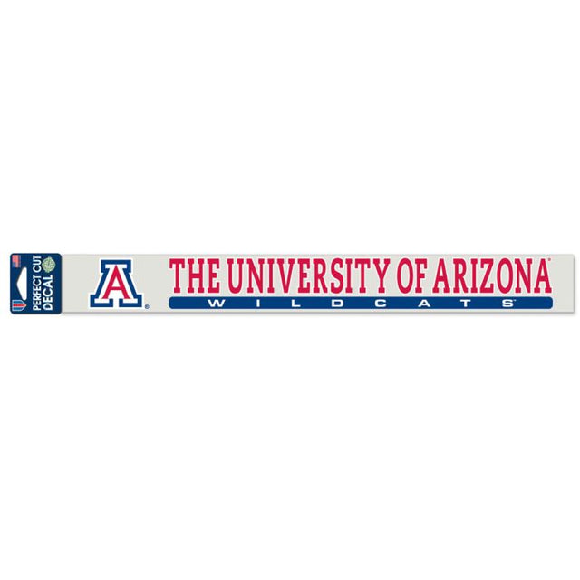 Arizona Wildcats Perfect Cut Decals 2" x 17"