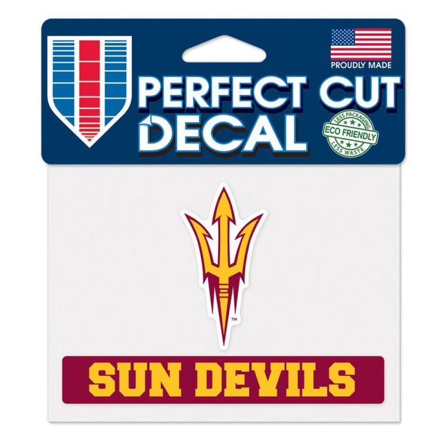 Arizona State Sun Devils Sun Devils Perfect Cut Color Decal 4.5" x 5.75"