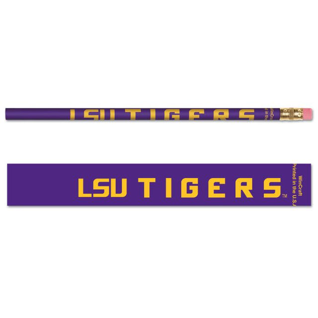 Exhibición de lápices de los LSU Tigers