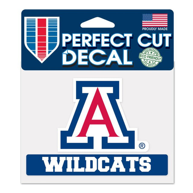 Arizona Wildcats Wildcats Perfect Cut Color Decal 4.5" x 5.75"