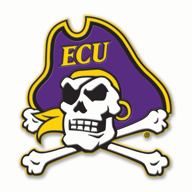 Calcomanía flexible de los Piratas de East Carolina