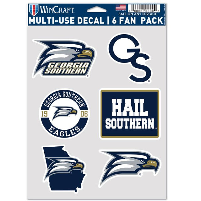 Paquete multiusos para 6 aficionados de Georgia Southern Eagles