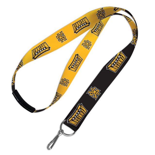 Cordones de los Kennesaw State Owls con cierre de seguridad de 1"