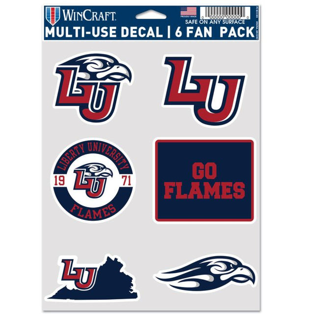 Liberty Flames Multi Use 6 FAN PACK