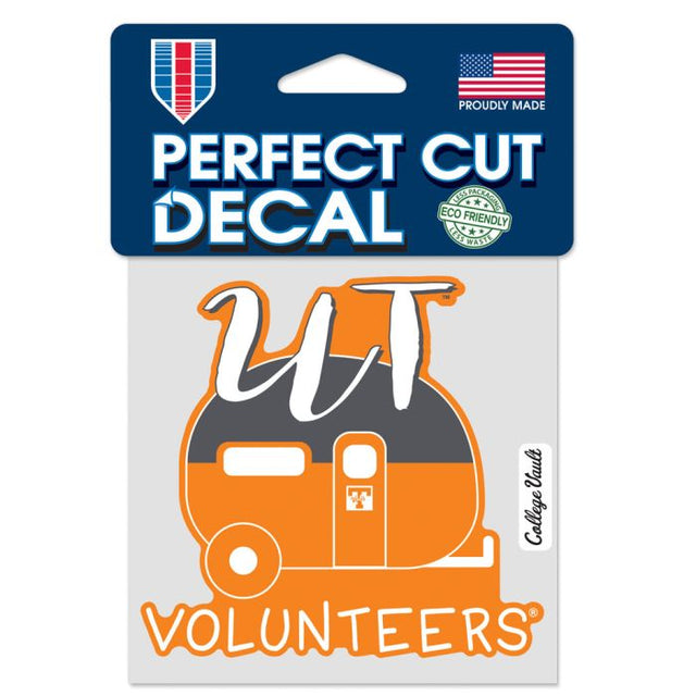 Tennessee Volunteers /College Vault Perfect Cut Color Decal 4" x 4"