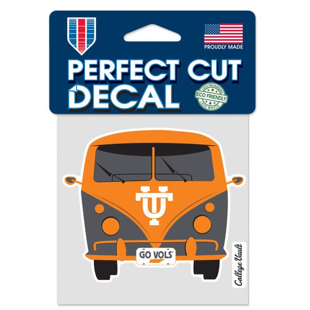 Tennessee Volunteers /College Vault Perfect Cut Color Decal 4" x 4"