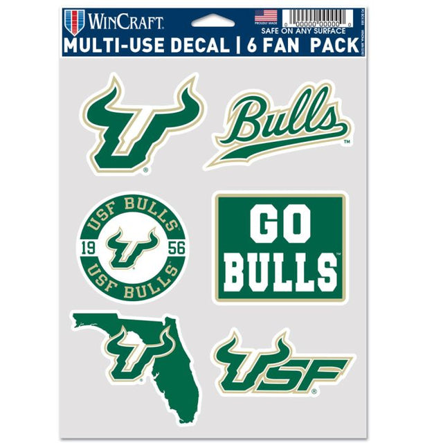 PAQUETE MULTIUSOS PARA 6 FANÁTICOS DE LOS BULLS DEL SUR DE FLORIDA