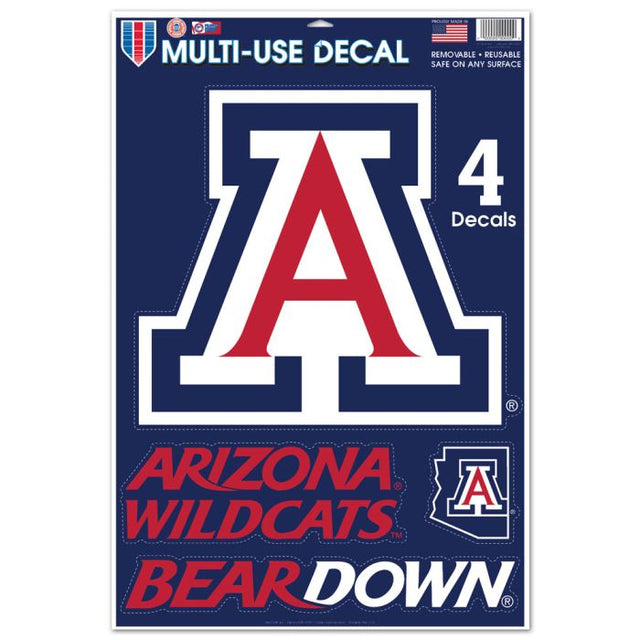 Arizona Wildcats Multi-Use Decal 11" x 17"