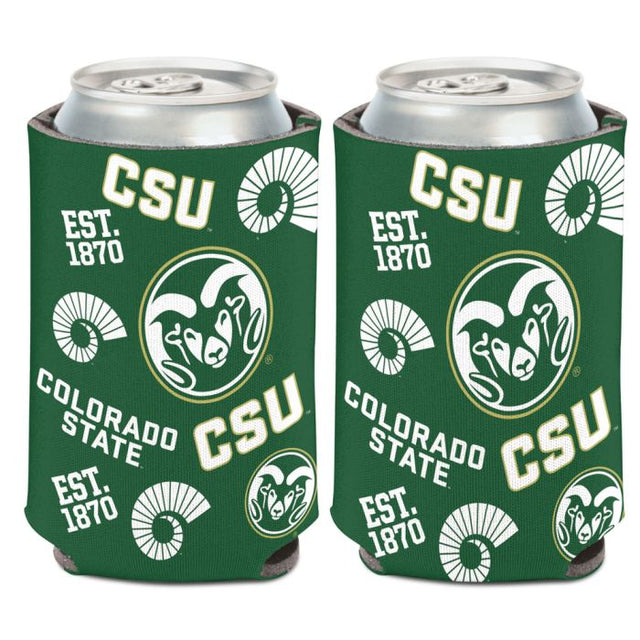 Enfriador de lata SCATTERPRINT de Colorado State Rams, 12 oz.