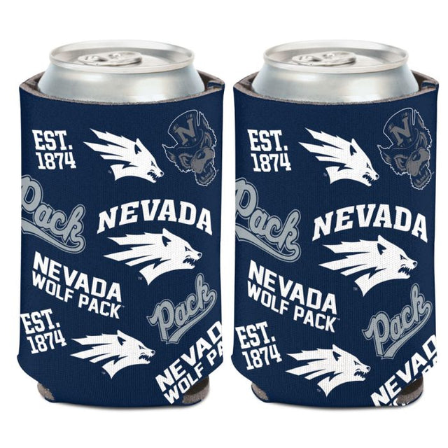 Enfriador de latas Nevada Wolf Pack SCATTERPRINT de 12 oz.