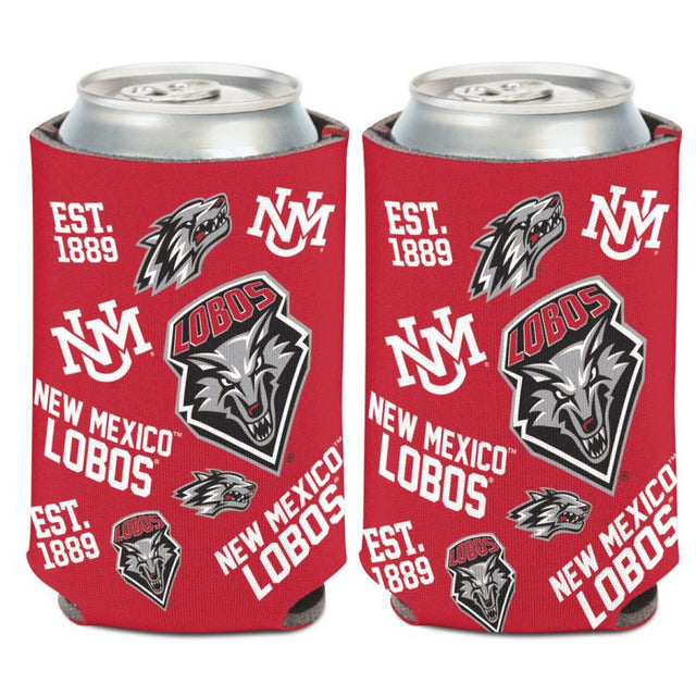 New Mexico Lobos SCATTERPRINT Can Cooler 12 oz.