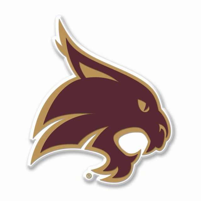 Calcomanía flexible de los Texas State Bobcats