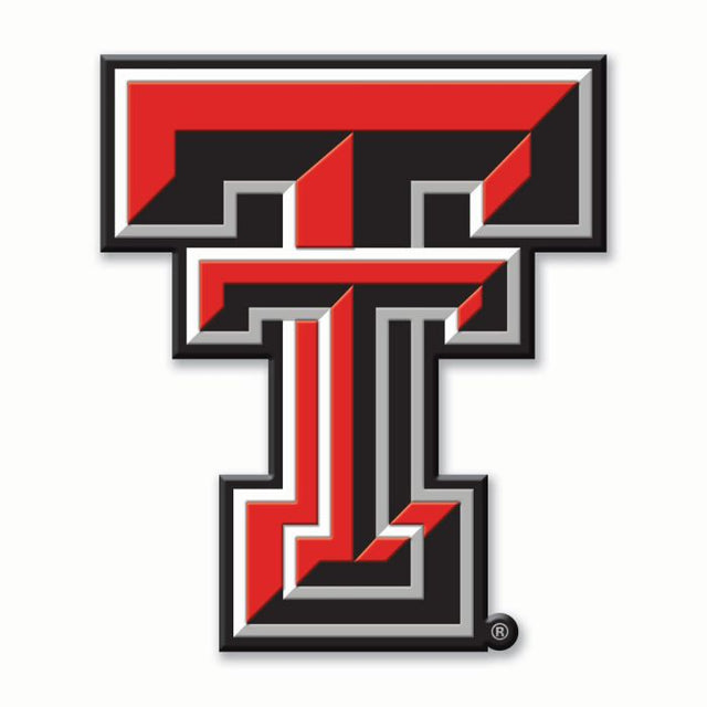 Calcomanía flexible de los Texas Tech Red Raiders