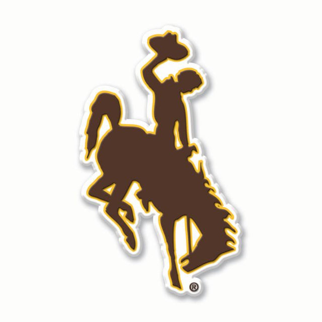 Calcomanía flexible de los Wyoming Cowboys