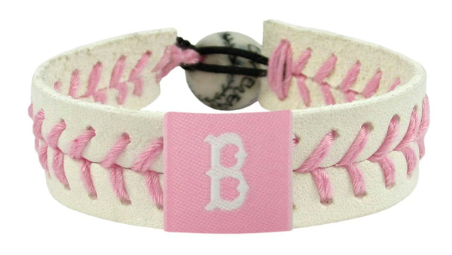 Pulsera de béisbol rosa de los Boston Red Sox CO