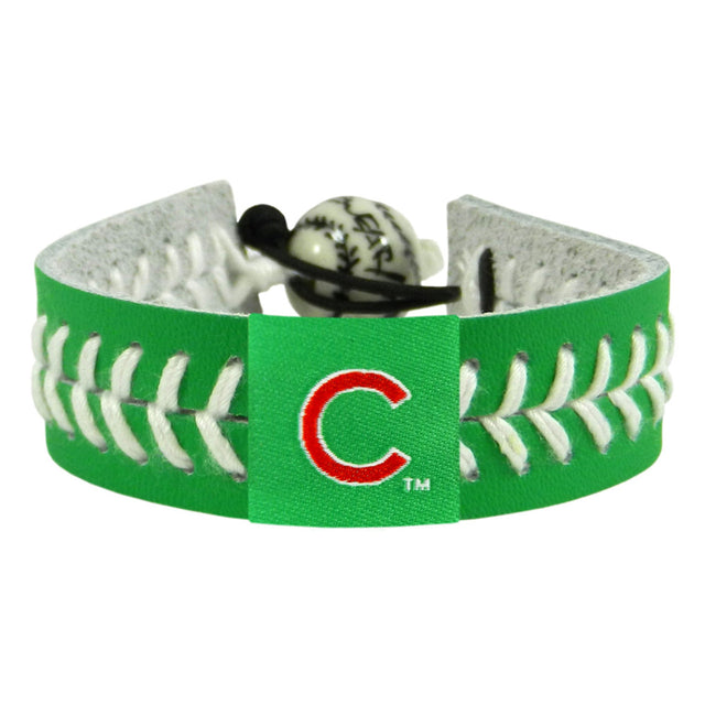 Pulsera de los Chicago Cubs de béisbol Día de San Patricio CO