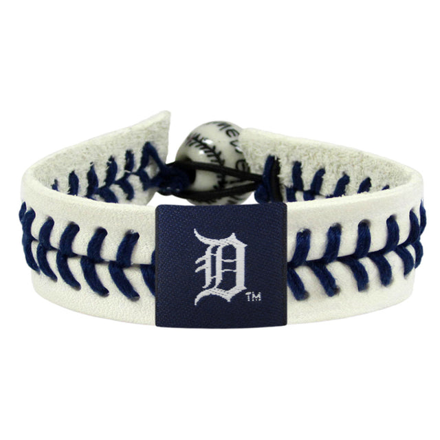 Pulsera de béisbol genuina de los Tigres de Detroit CO